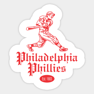 Vintage Philadelphia Phillies Sticker